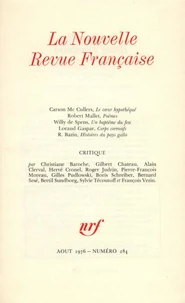 La Nouvelle Revue Française N° 284, aout 1976