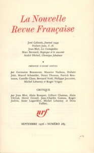  Gallimard - La Nouvelle Revue Française N° 285 sept 1976 : .