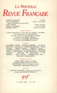  Gallimard - La Nouvelle Revue Française N° 341 juin 1981 : .