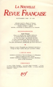 Gallimard - La Nouvelle Revue Française N° 430,novembre 1988 : .