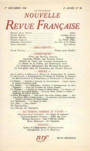 La Nouvelle Revue Française N° 48 décembre 1956