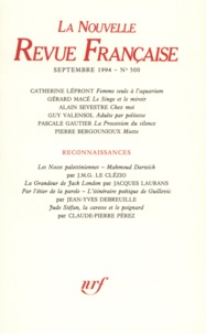  Gallimard - La Nouvelle Revue Française N° 500 sept 1994 : .