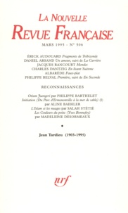  Gallimard - La Nouvelle Revue Française N° 506, mars 1995 : .