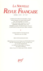  Gallimard - La Nouvelle Revue Française N° 507, avril 1995 : .
