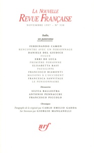  Gallimard - La Nouvelle Revue Française N° 538 (septembre 19 : Italie, un panorama.