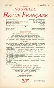 La Nouvelle Revue Française N° 54, juin 1957
