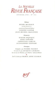 La Nouvelle Revue Française N° 541 février 1998