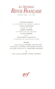 La Nouvelle Revue Française N°543 (avril 1998)