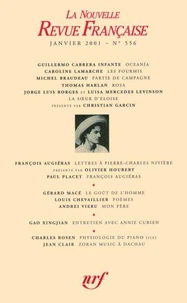La Nouvelle Revue Française N° 556 (janvier 2001)