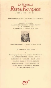 La Nouvelle Revue Française N° 566 (juin 2003)