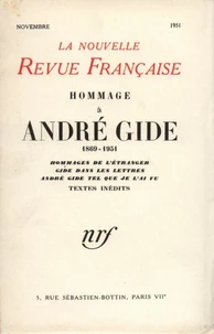 Hommage à André Gide