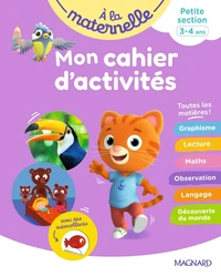 Mon cahier d'activités Petite section