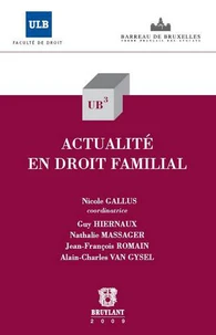 Actualité en droit familial