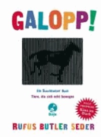 GALOPP! - Tiere, die sich echt bewegen. Ein Scanimation Buch.
