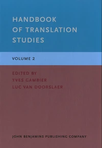 Handbook of Translation Studies