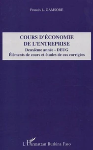Cours d'économie de l'entreprise 2e année DEUG