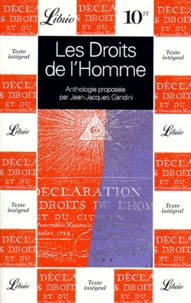 Les droits de l'homme