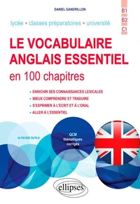 Le vocabulaire anglais essentiel en 100 chapitres