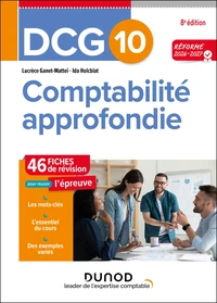 Comptabilité approfondie DCG 10