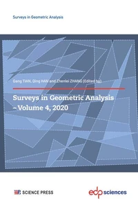 Surveys in Geometric Analysis Volume 4, 2020