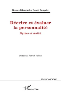 Décrire et évaluer la personnalité