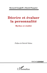 Décrire et évaluer la personnalité