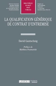 La qualification générique de contrat d'entremise