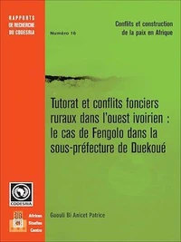 Tutorat et conflits fonciers ruraux dans l'ouest ivoirien