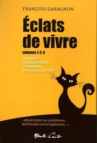 Coffret 3 volumes - eclats de vivre - pensees concentrees vitaminees effervescentes