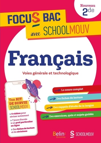 Français Voies générale et technologique 2de  Edition 2023