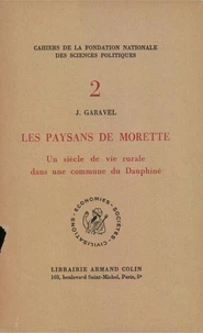 Les paysans de Morette