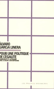 Pour une politique de l'égalité