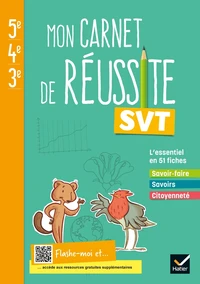 SVT 5e-4e-3e Mon carnet de réussite