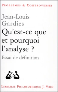 Qu'est-ce que et pourquoi l'analyse ?