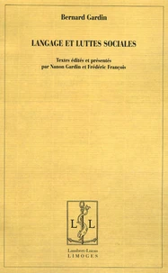 Langage et luttes sociales