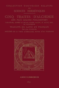 Cinq traités d'alchimie des plus grands philosophes