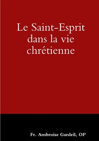 Le Saint-Esprit dans la vie chrétienne