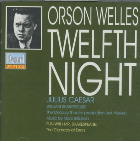 William Shakespeare - Twelfth Night - 2 CD audio.