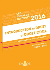 Introduction au droit et droit civil