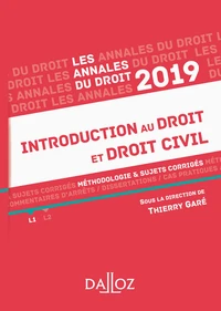 Introduction au droit et droit civil