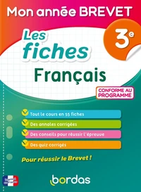 Les fiches Français Brevet 3e