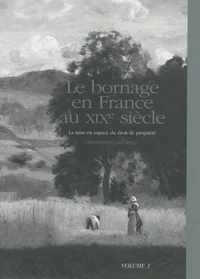 Le bornage en France au XIXe siècle