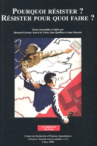 Pourquoi résister ? Résister pour quoi faire ?