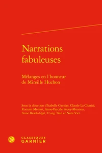 Narrations fabuleuses
