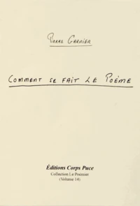 Comment se fait le poème