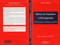 Défense des populations et développement