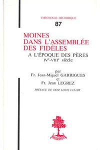 Th n87 - moines dans l'assemblee des fideles -a l'epoque des peres ive-viiie siecle