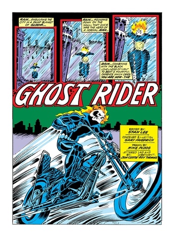 Ghost Rider : L'intégrale Tome 1 1972-1974