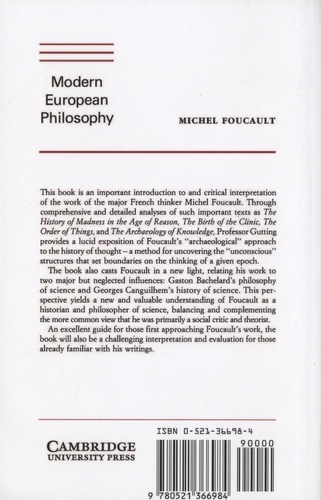 Michel Foucault's Archeology of Scientific Reason