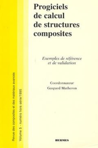Gaspard Matheron - Progiciels De Calcul Structures Composites.